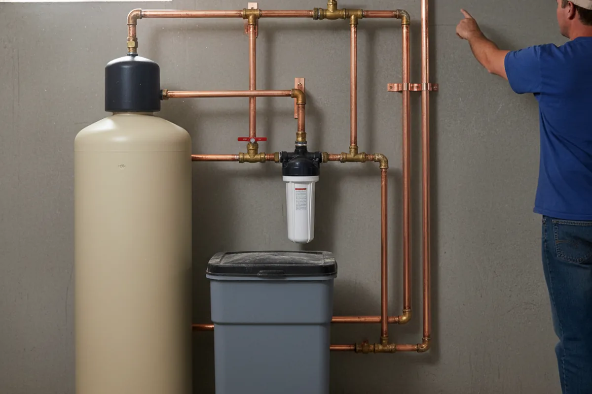 Whole-house water treatment system installed in Selma